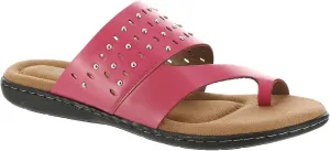 ARRAY Women's Catalina Leather Slip-On Sandal with Studs
