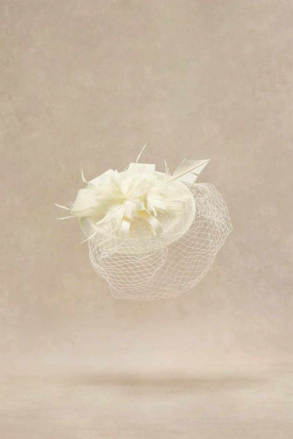 BABEYOND Fascinator Hat Veil Feather Fascinator Tea Party Kentucky Pillbox Derby Hat Bridal Wedding Party