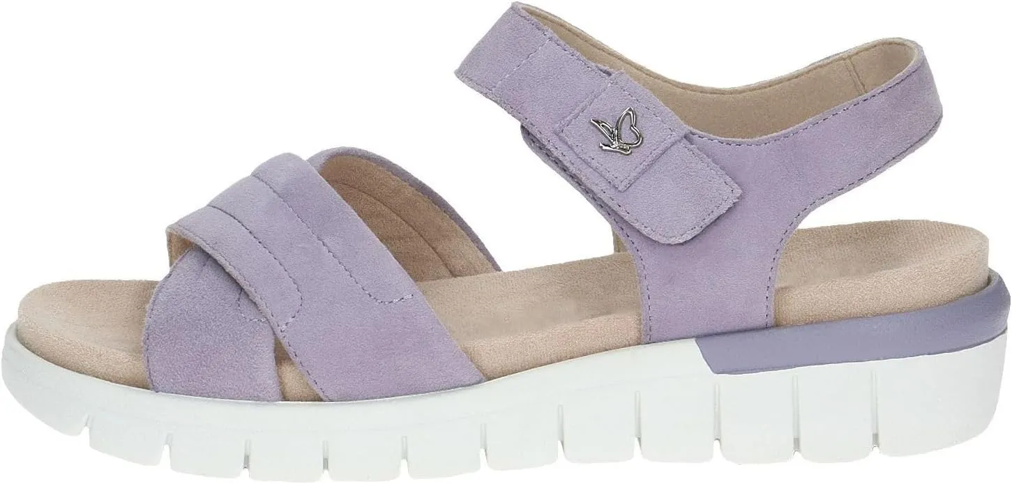 CAPRICE Women's Slingback Flat Sandal