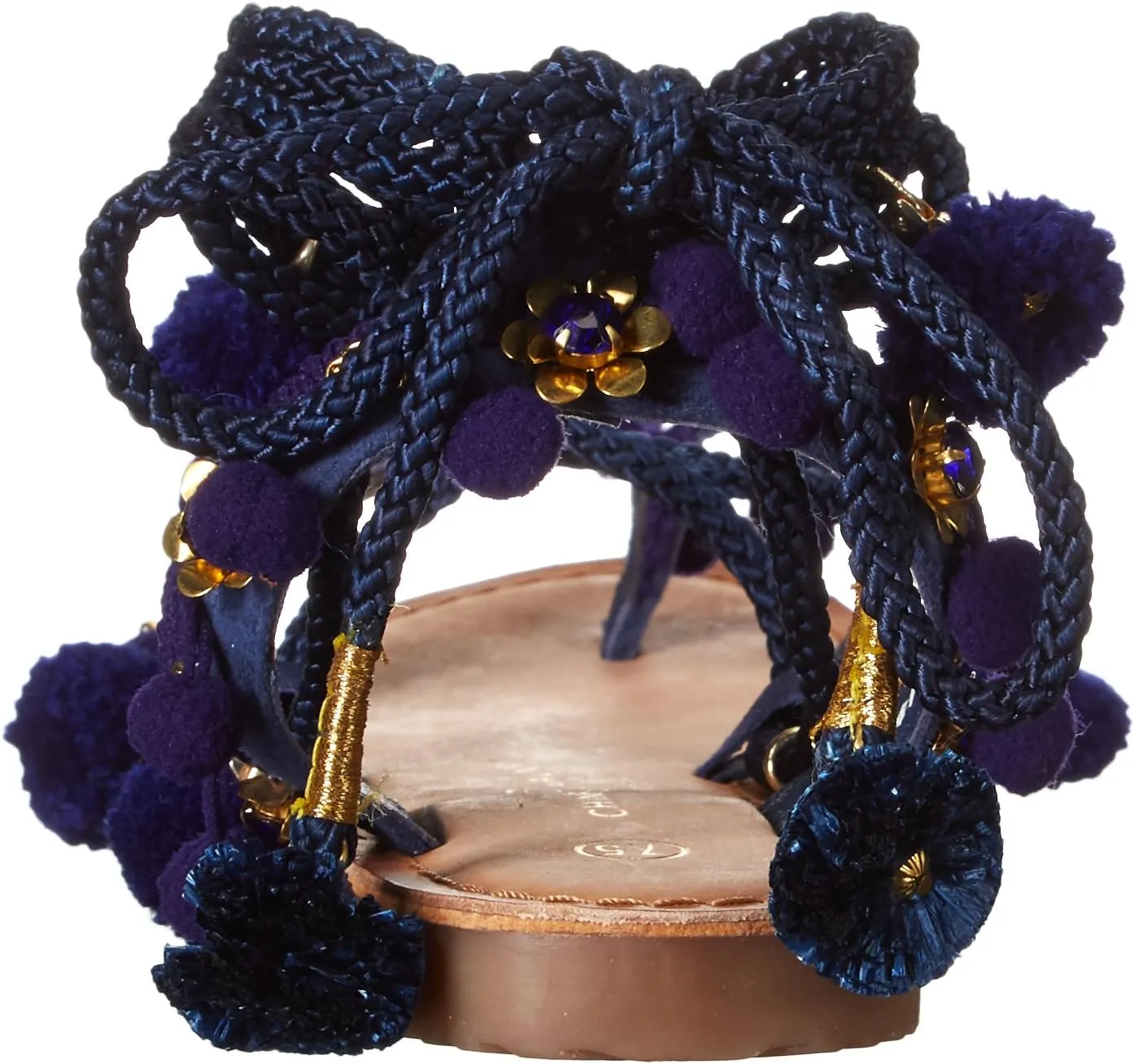 Chinese Laundry Women's Portia Toe Ring Pom Pom Sandal