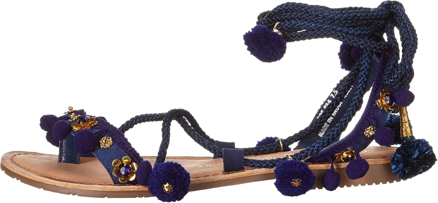 Chinese Laundry Women's Portia Toe Ring Pom Pom Sandal