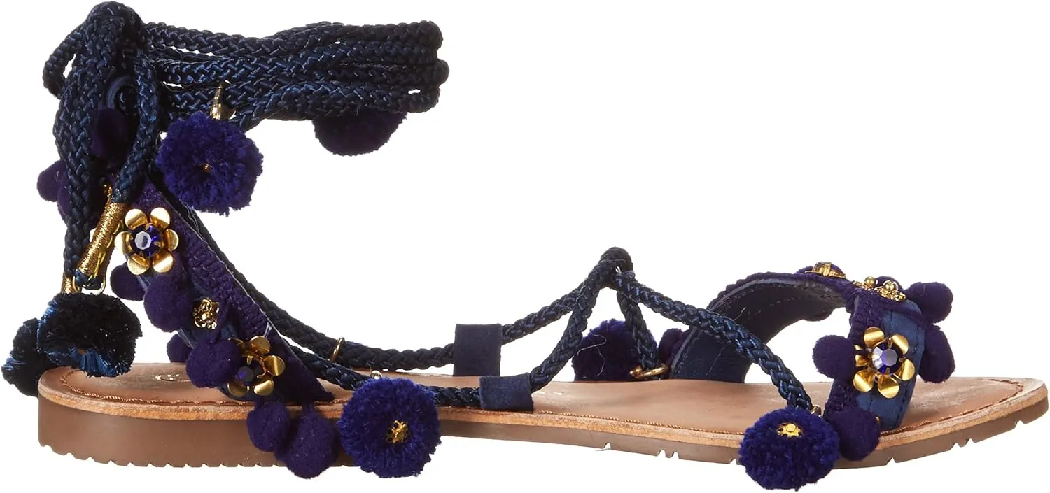 Chinese Laundry Women's Portia Toe Ring Pom Pom Sandal