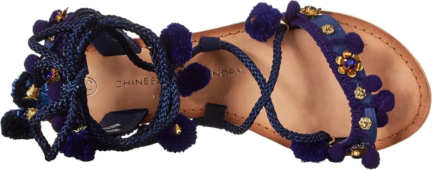 Chinese Laundry Women's Portia Toe Ring Pom Pom Sandal