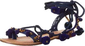 Chinese Laundry Women's Portia Toe Ring Pom Pom Sandal
