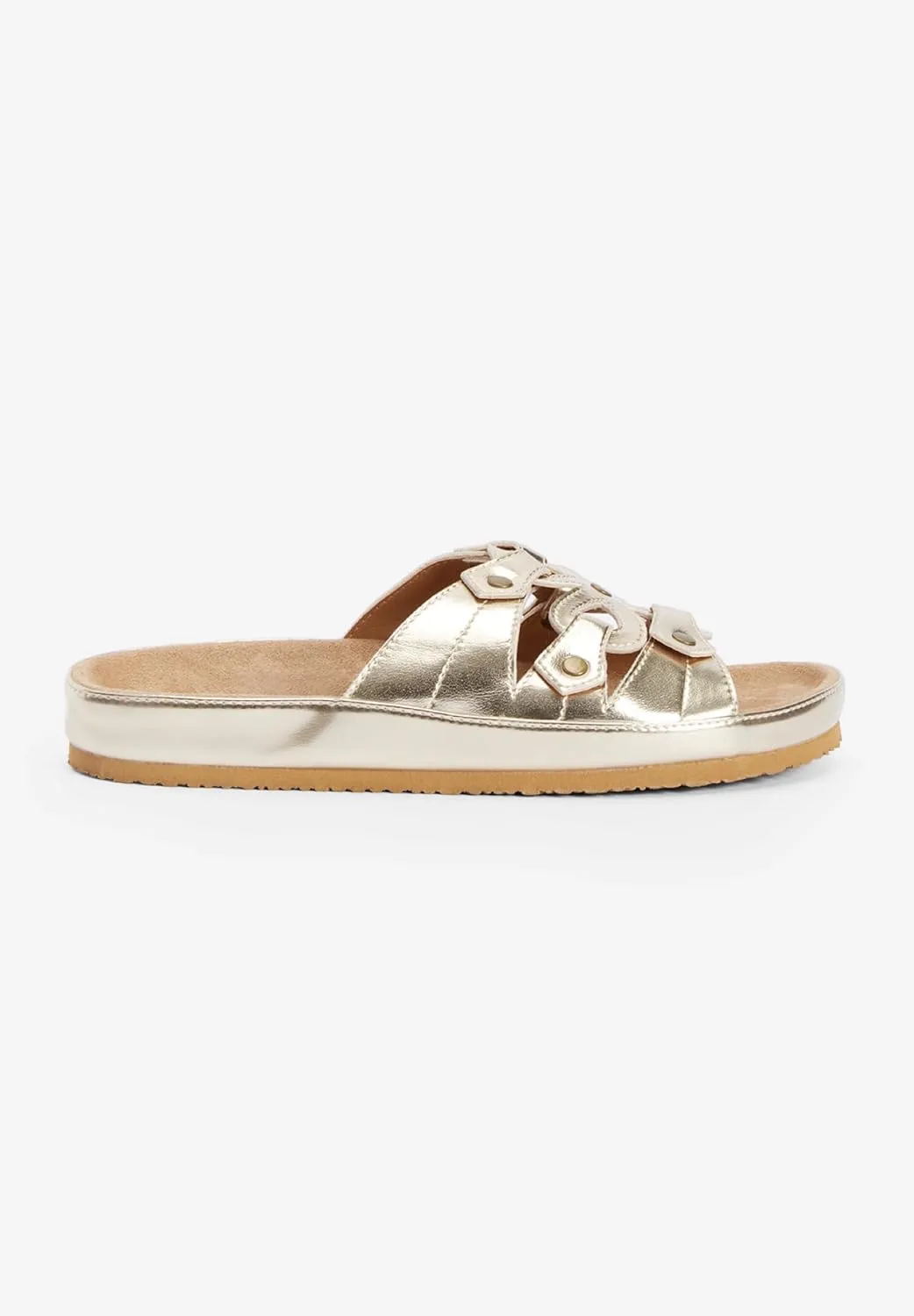 Comfortview Women's The Summer Slip On Footbed Sandal (Wide Widths Available)