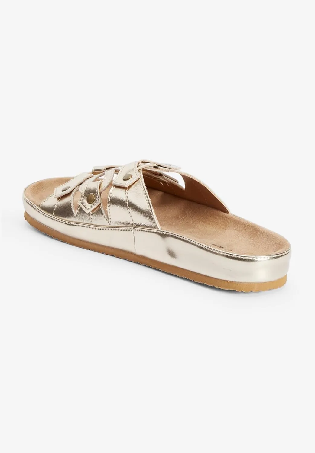 Comfortview Women's The Summer Slip On Footbed Sandal (Wide Widths Available)