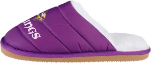 FOCO NFL Mens NFL Team Color Big Logo Mule House Shoe Slippers