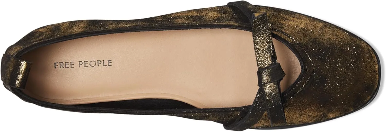 Free People Women's Mania Bow Flats Contemporary