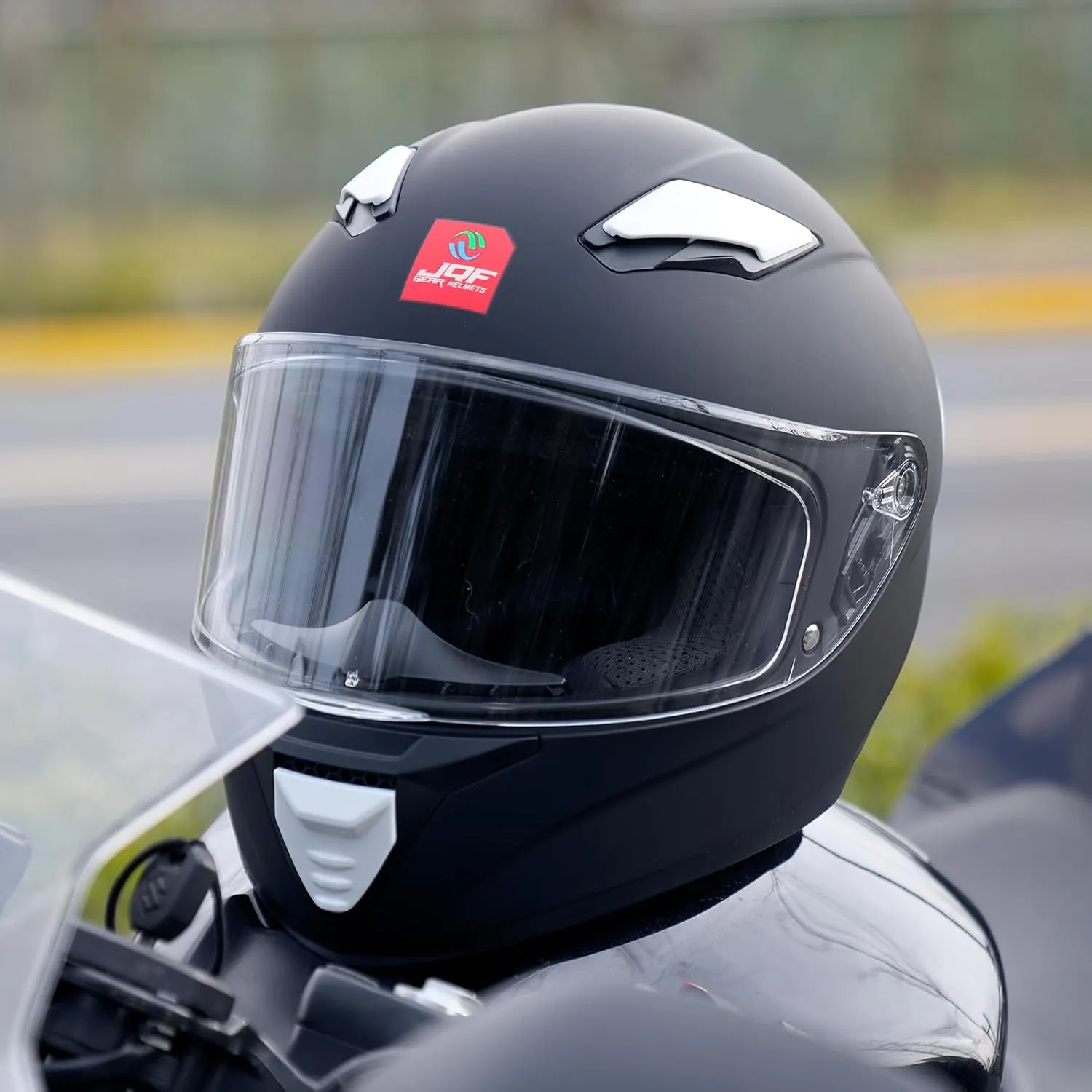 Full Face Motorcycle Helmet WS-607 DOT Approved Motorbike Racing Street Bike Helmets for Adults with Visor