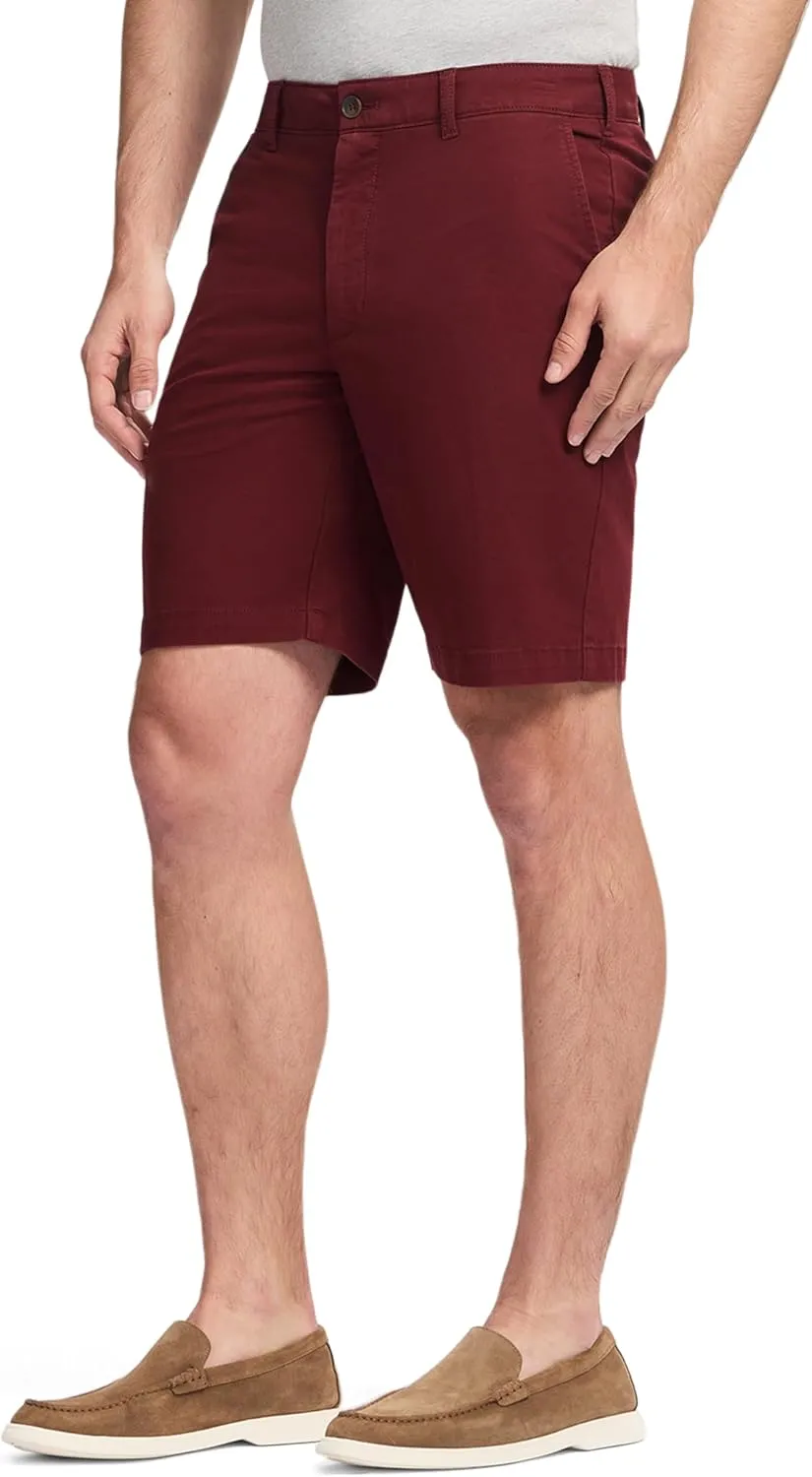 IZOD Men's Saltwater 9.5" Flat Front Chino Short