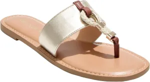 Jack Rogers Women's Newton Flat Sandals-Leather