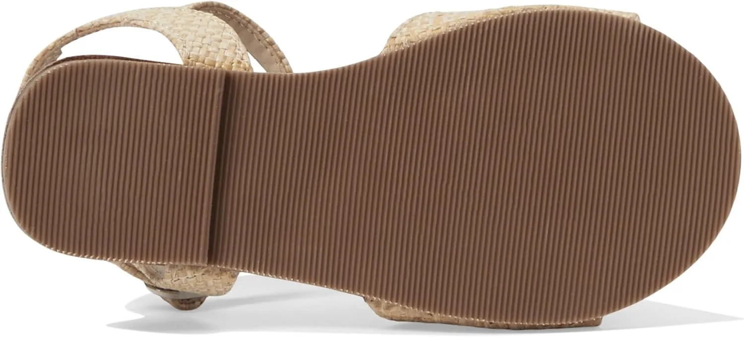 Janie and Jack Girl's Straw Flower Espadrille (Toddler/Little Big Kid) Flat Sandal