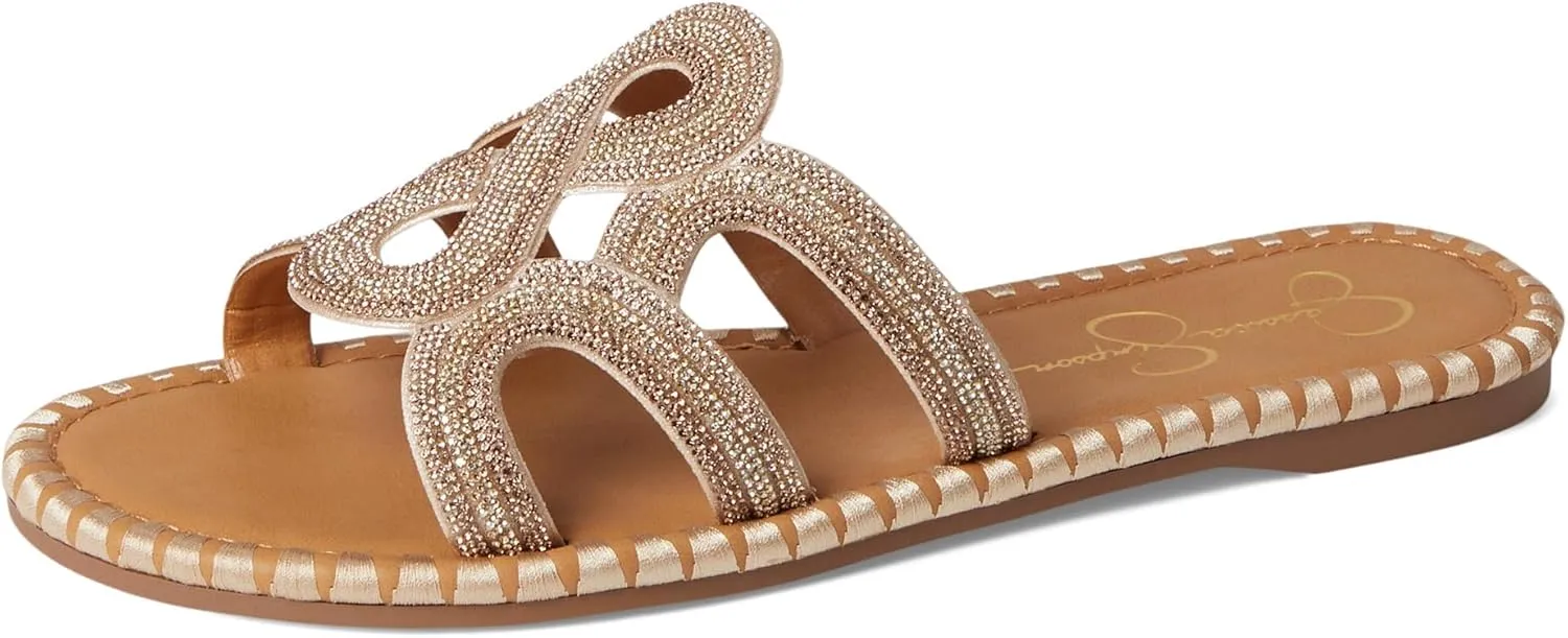 Jessica Simpson Women's Bria Flat Woven Sandals
