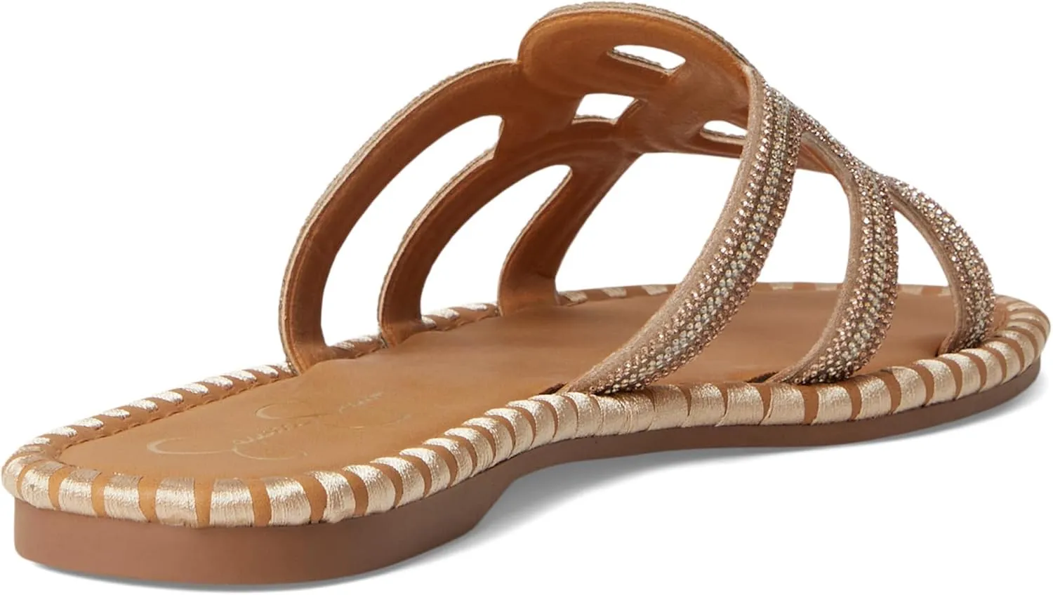 Jessica Simpson Women's Bria Flat Woven Sandals