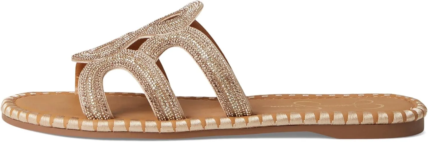 Jessica Simpson Women's Bria Flat Woven Sandals