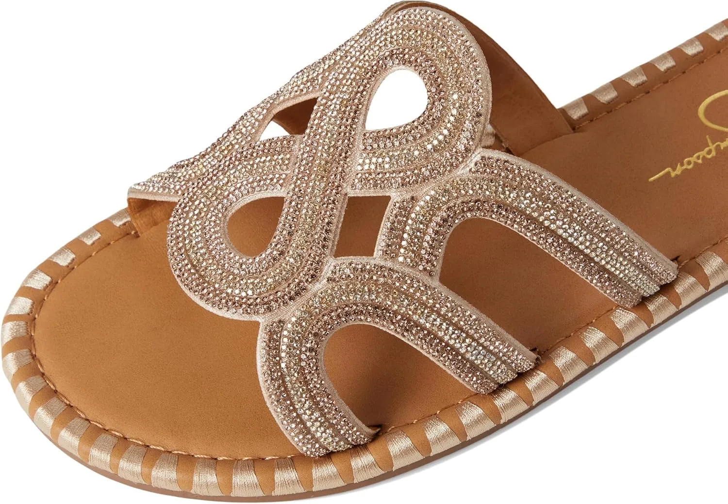 Jessica Simpson Women's Bria Flat Woven Sandals
