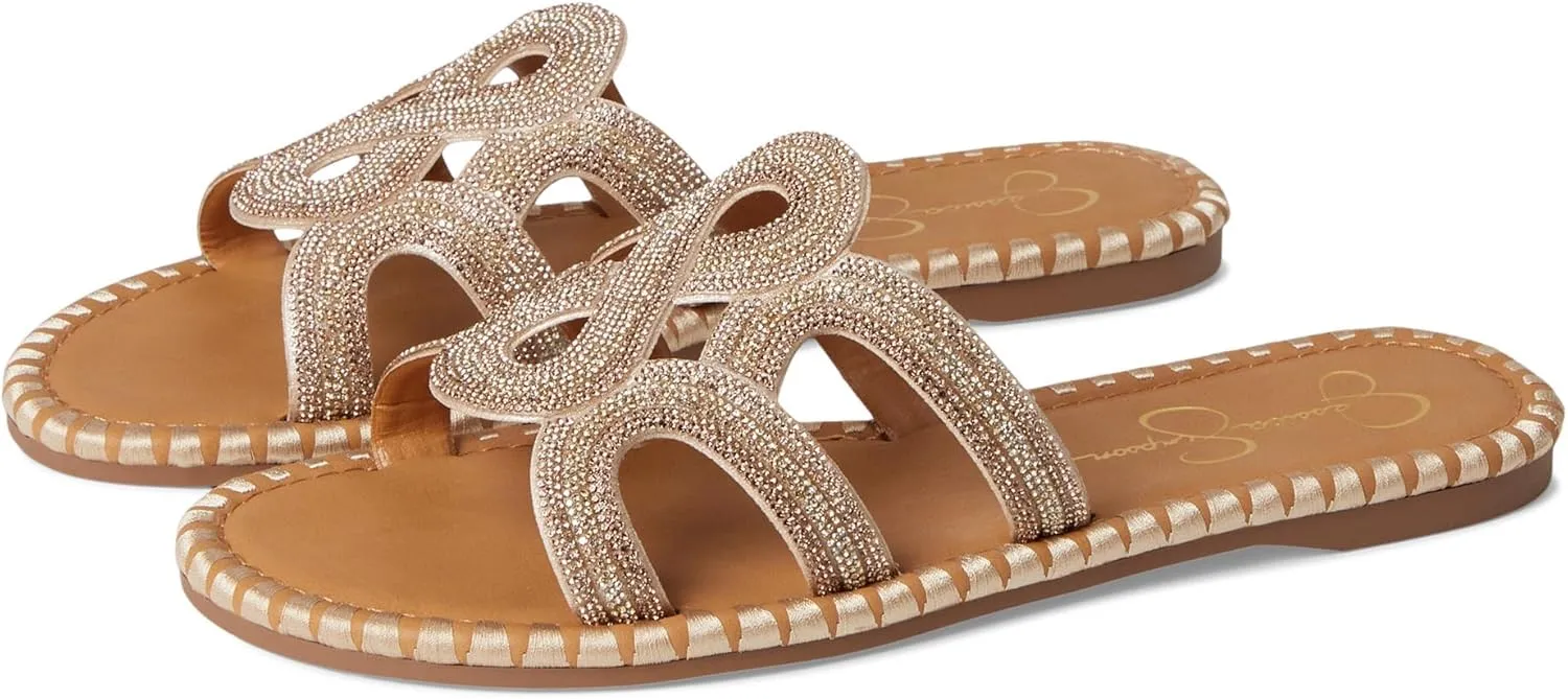 Jessica Simpson Women's Bria Flat Woven Sandals