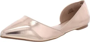 Journee Collection Womens Cortni Flat Rose Gold 8.5 W