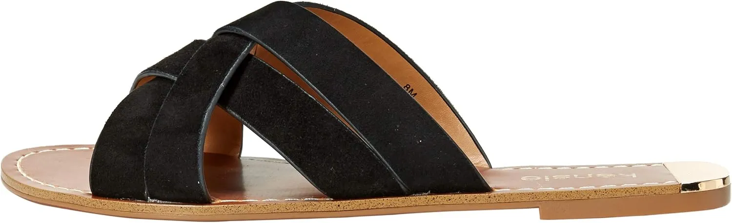 kensie Women's Kattie Flat Sandal