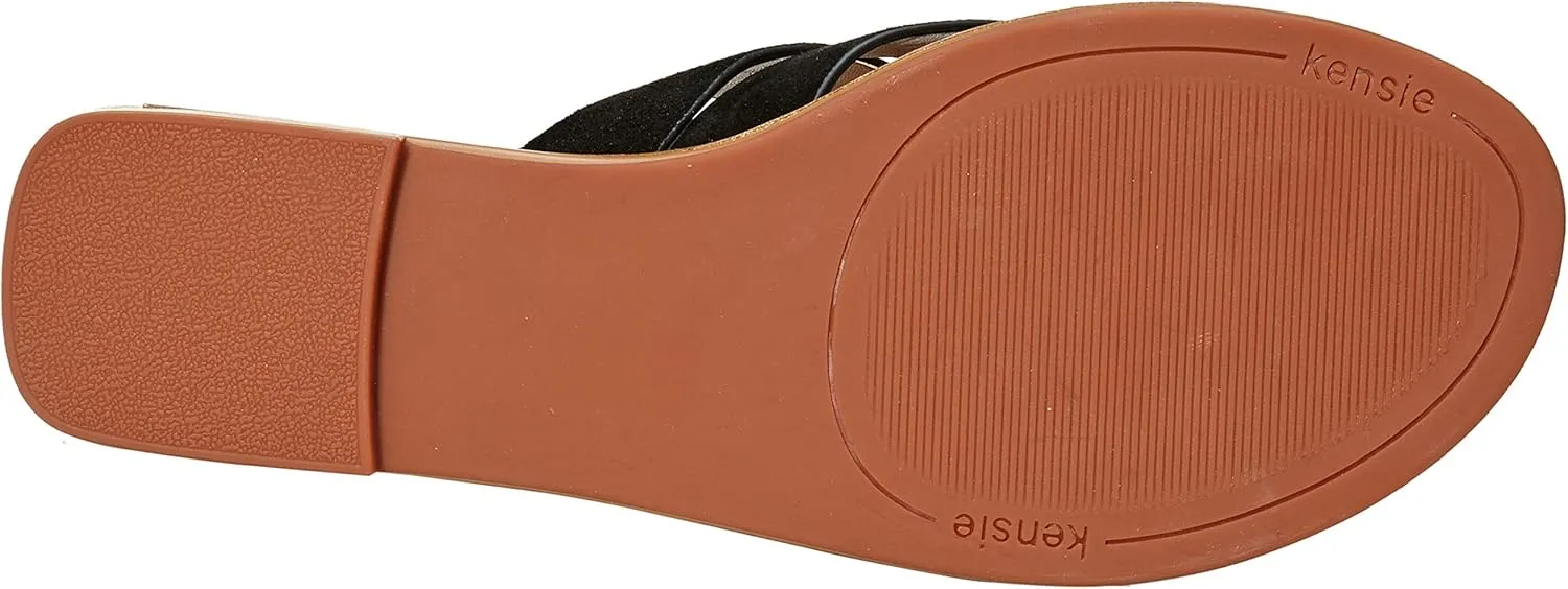 kensie Women's Kattie Flat Sandal