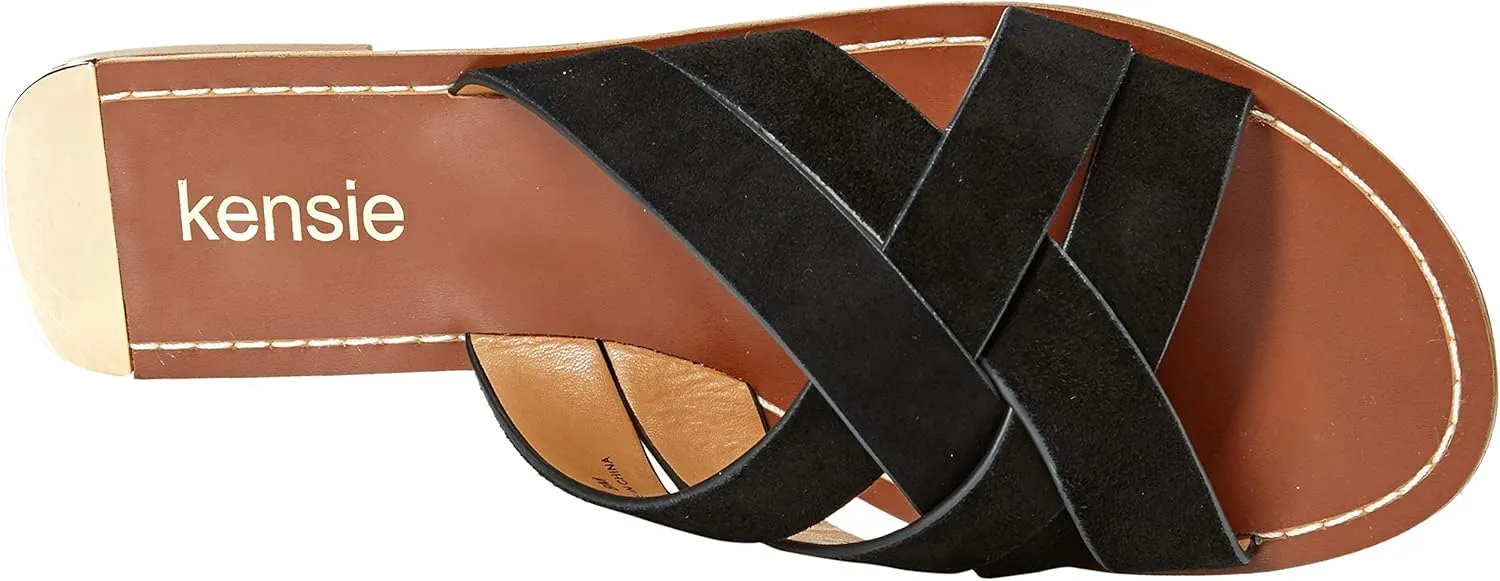 kensie Women's Kattie Flat Sandal