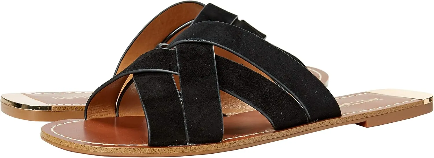 kensie Women's Kattie Flat Sandal