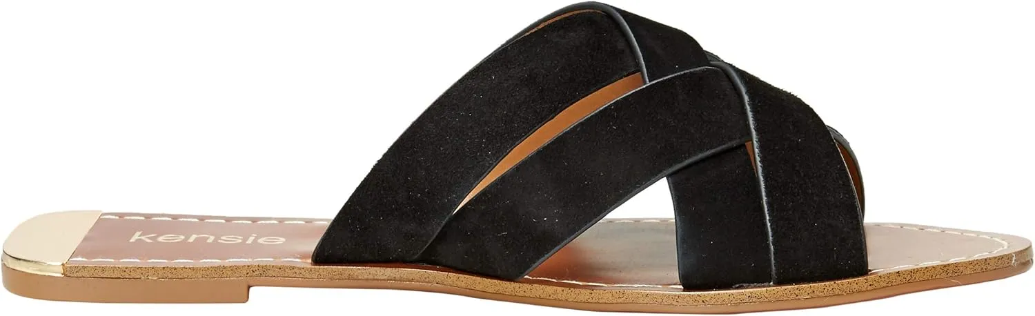 kensie Women's Kattie Flat Sandal