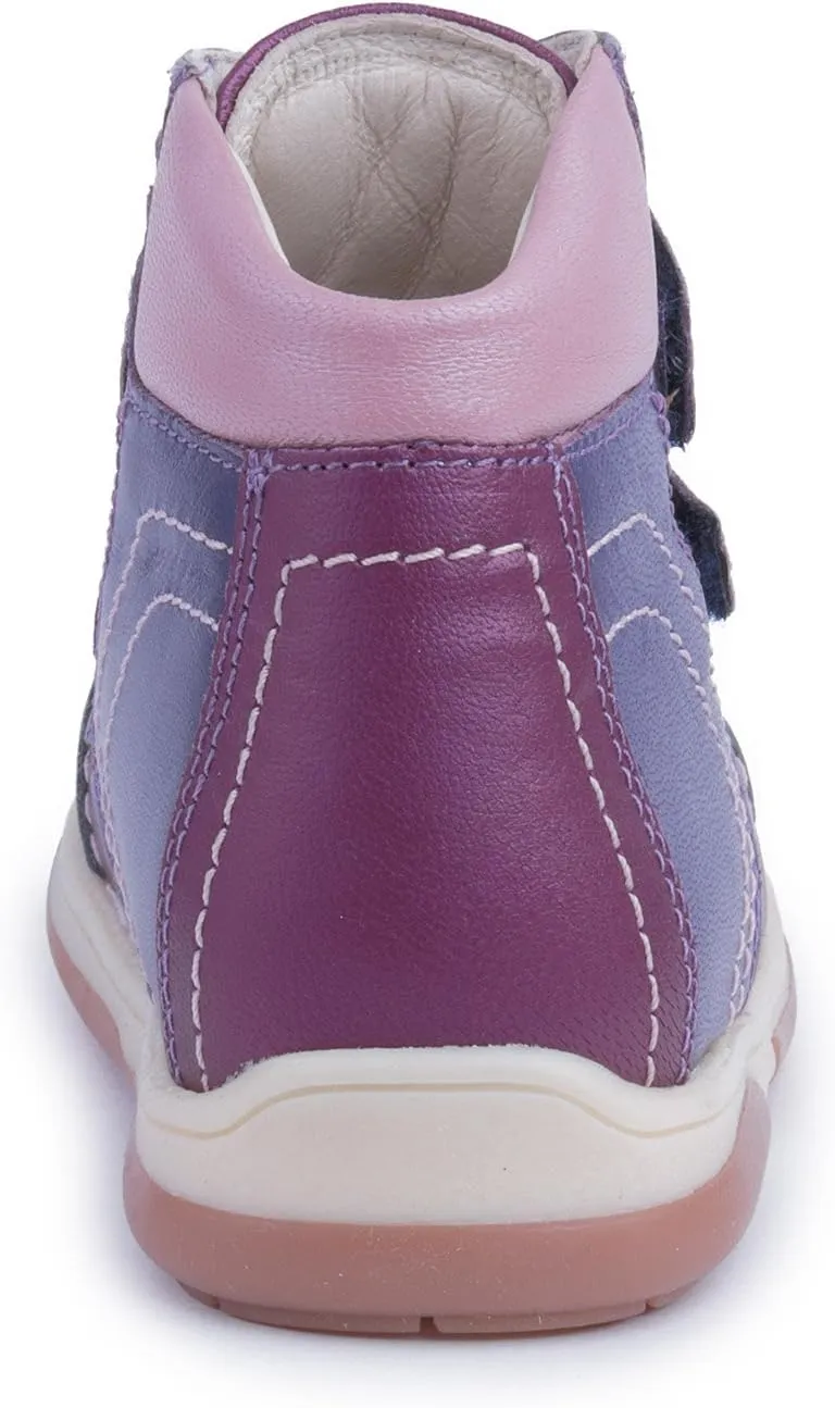 Kids Orthopedic Corrective High-Top Ankle Support AFO Brace-Like Shoes for Arch Supports to Treat and Prevent Tip Toe Walking Flat Feet in Toddler Girls