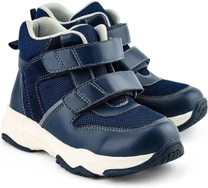 Kids Orthopedic Sneakers with Arch Support, Toddlers High-top Leisure Shoes for Boys and Girls with Flat Feet and Tiptoe Walking