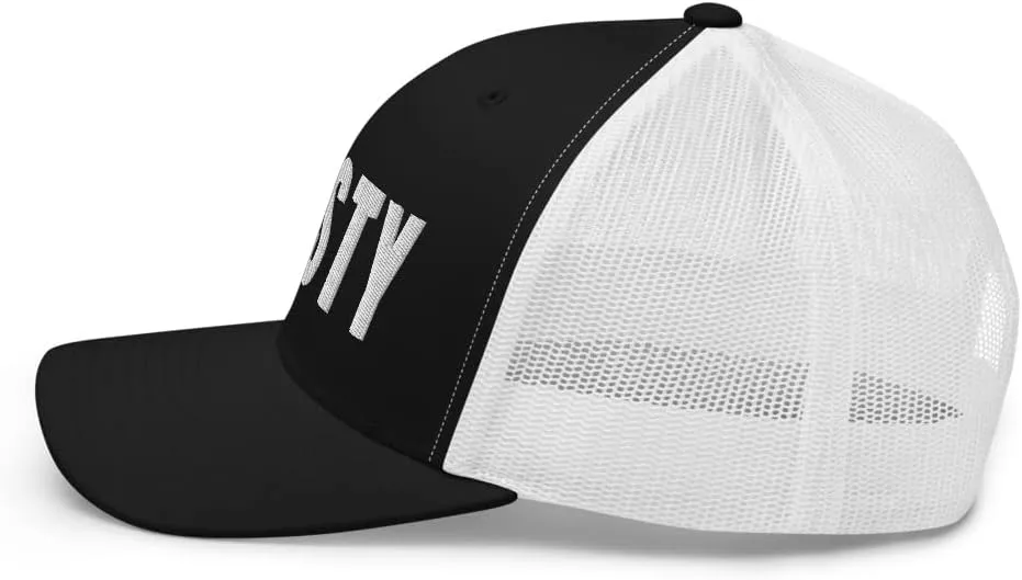 Nasty Trucker Hat Slang Girls Be Nasty Gal Snapback Embroidered Mesh Back Baseball Cap