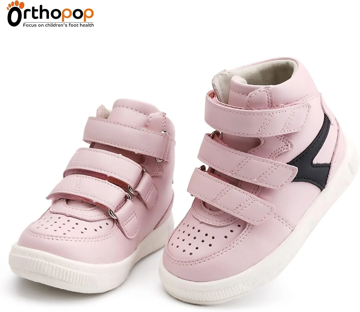 Orthopedic Shoes for Kids and Toddlers with Arch and Ankle Support,Correct and Prevent Flat Feet and Foot Varus/Valgus