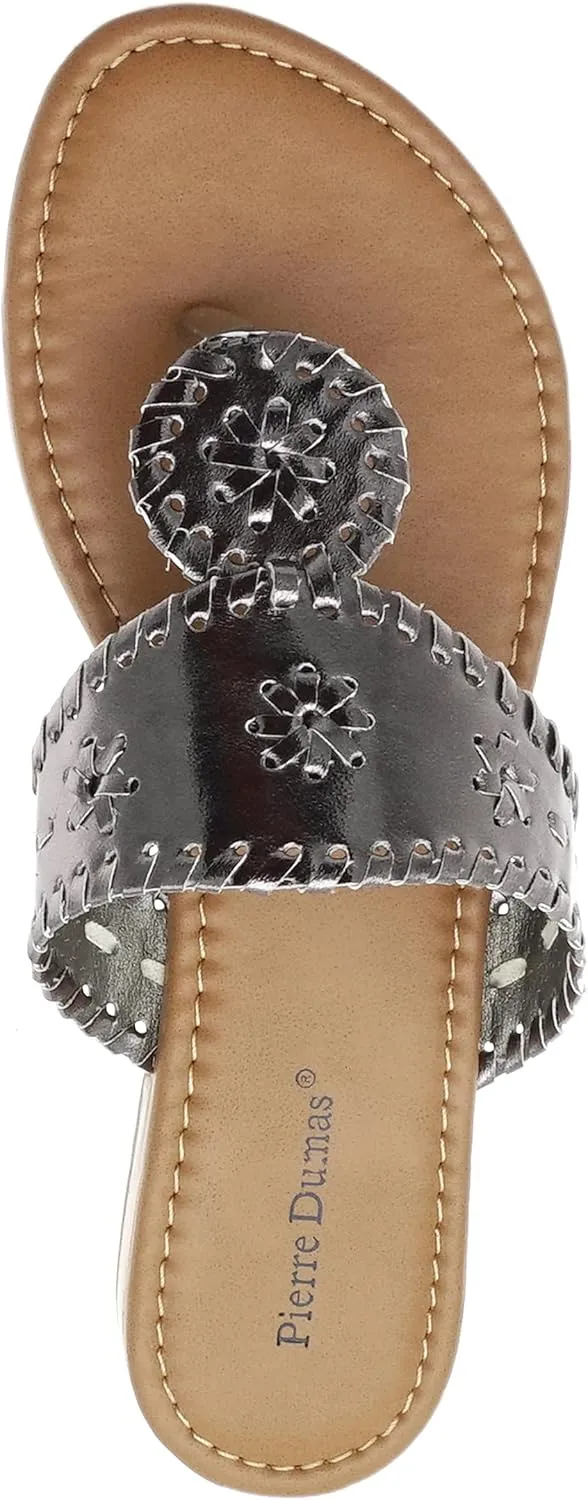 Pierre Dumas Women's Rosetta Slip-on Sandals