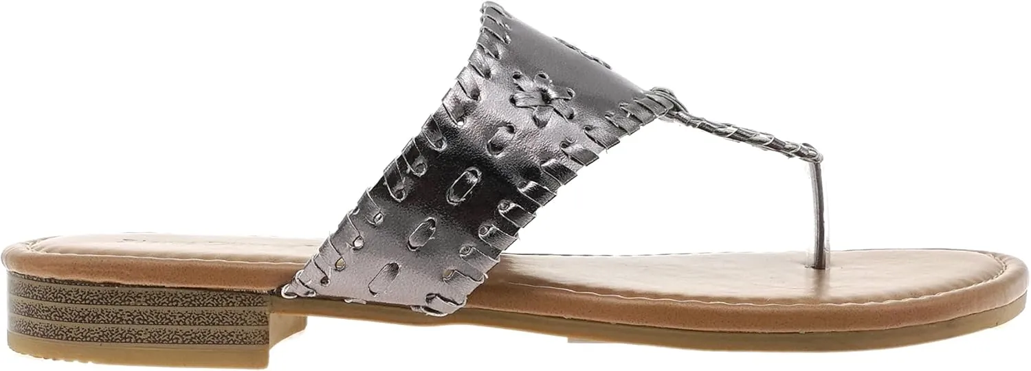 Pierre Dumas Women's Rosetta Slip-on Sandals