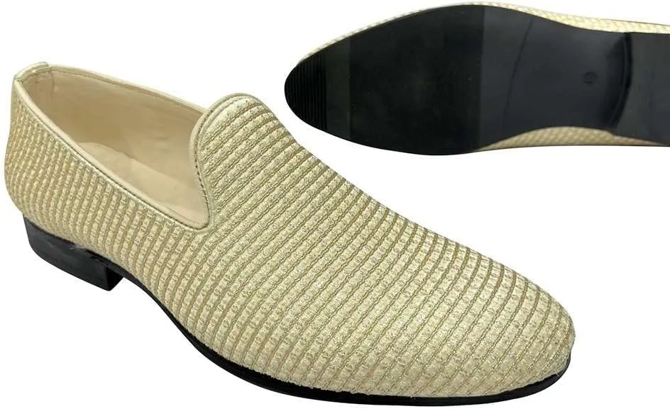Punjabi Jutti for Men's Loafer Shoes Embroidery Slip-On Party Shoes Mojaris Wedding Bridal Dress Shoes