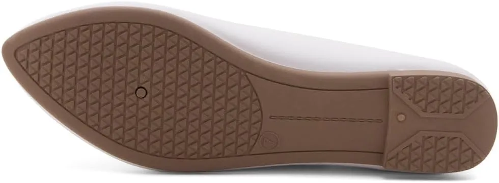 Shoe Land Womens SL-Kathleen Ballet Flats Pointed Toe Flat Shoes Classic Ballerina Comfort Dressy Shoes for Daily Work Office