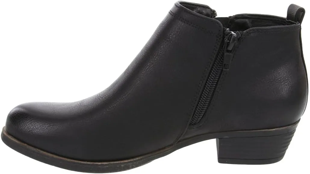 Sugar Women's Dress Block Heel Ankle Boot, Ladies Zipper Bootie