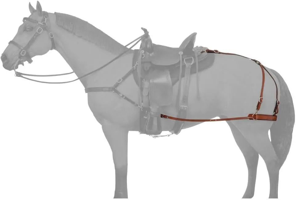Tough 1 Leather Mule Breeching
