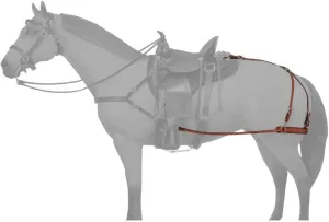 Tough 1 Leather Mule Breeching