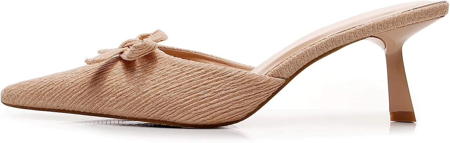 VenusCelia Women's Summer-Time Dress Pump Heeled Sandal