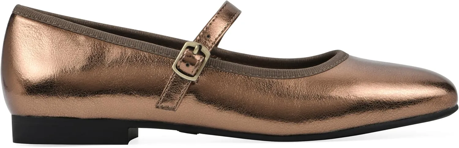 WHITE MOUNTAIN Women's Boch Mary Jane Flat