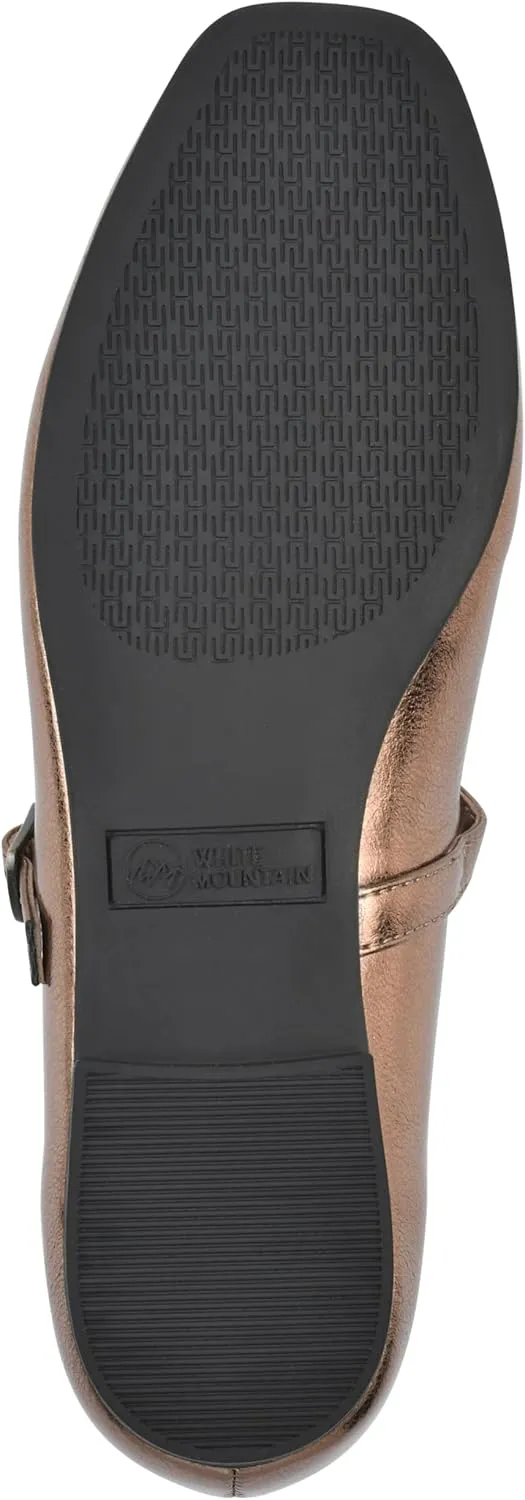 WHITE MOUNTAIN Women's Boch Mary Jane Flat